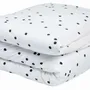 Bed linens - Odette Duvet Cover Milk 220 X 240 - LA CERISE SUR LE GATEAU