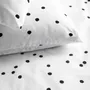 Bed linens - Odette Duvet Cover Milk 220 X 240 - LA CERISE SUR LE GATEAU