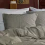 Bed linens - Gustave Pillowcase Gustave Caviar 65 X 65 - LA CERISE SUR LE GATEAU