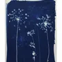Torchons - Torchon Fleurs de carotte Bleu 70 x 50 - LA CERISE SUR LE GATEAU