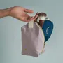 Clutches - Cube Cosmetic Bag Iona Poivre rose S 15,5 X 10 X 10 - LA CERISE SUR LE GATEAU