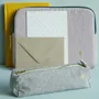 Clutches - Finette Pencil Case Finette Caviar 6 X 20 X 6 - LA CERISE SUR LE GATEAU