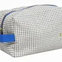 Clutches - Box pouch Stylo Bleu L 14 X 22 X 11 - LA CERISE SUR LE GATEAU