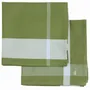 Serviettes - Lot de 2 serviettes de table La nonna Pistacchio 45 x 45 - LA CERISE SUR LE GATEAU