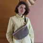Sacs et cabas - Sac banane Basile Caviar 19 x 28 - LA CERISE SUR LE GATEAU