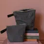 Clutches - Toiletry Bag Basile Caviar L 23 X 28 X 10 - LA CERISE SUR LE GATEAU