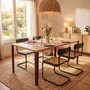 Dining Tables - HIGH JASPER STEEL TABLE LEG - SET OF 2 LEGS - DECO-GEM