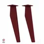 Coffee tables - OPAL STEEL COFFEE TABLE LEG - SET OF 2 LEGS - DECO-GEM