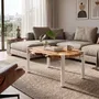 Coffee tables - TOPAZ STEEL COFFEE TABLE LEGS - SET OF 2 LEGS - DECO-GEM
