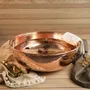Spa - Bassin de Pédicure et Bain de Pieds en Cuivre Martelé Artisanal - BELS & PEARL