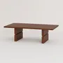 Armchairs - Coffee table stained wood noon - NOBODINOZ