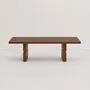 Armchairs - Coffee table stained wood noon - NOBODINOZ