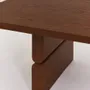 Armchairs - Coffee table stained wood noon - NOBODINOZ