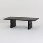 Armchairs - Coffee table coloured wood noon - NOBODINOZ