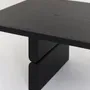 Armchairs - Coffee table coloured wood noon - NOBODINOZ