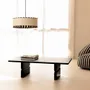 Armchairs - Coffee table coloured wood noon - NOBODINOZ