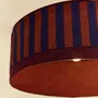 Tissus - Abat-jour pour suspension diam. 50cm Paul - NOBODINOZ