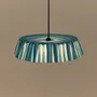 Tissus - Abat-jour pour suspension en voile de coton diam. 40 cm - Vibes - NOBODINOZ