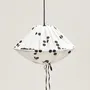 Tissus - Abat-jour pour suspension en lin français diam. 50cm Yumi - NOBODINOZ