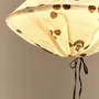 Tissus - Abat-jour pour suspension en lin français diam. 50cm Yumi - NOBODINOZ
