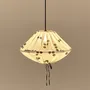 Tissus - Abat-jour pour suspension en lin français diam. 50cm Yumi - NOBODINOZ