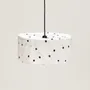 Fabrics - Linen Pendant lampshade diam. 40cm Vibes - NOBODINOZ