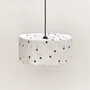 Fabrics - Linen Pendant lampshade diam. 40cm Vibes - NOBODINOZ
