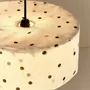 Fabrics - Linen Pendant lampshade diam. 40cm Vibes - NOBODINOZ