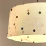 Fabrics - Linen Pendant lampshade diam. 40cm Vibes - NOBODINOZ