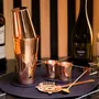 Café et thé - Set à Cocktails Artisanal en Cuivre Massif – Shaker, Doseurs, Passoire - BELS & PEARL