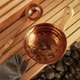 Spa - Handcrafted Hammered Copper Sauna Bucket & Ladle Set – 3L with Wooden - BELS & PEARL
