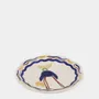Everyday plates - HAND-PAINTED COMPORTA THE HARVESTER STONEWARE DESSERT PLATE - HOUSE OF CAPRICORN