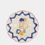 Everyday plates - HAND-PAINTED COMPORTA THE WATER CARRIER STONEWARE  SOUP PLATE - HOUSE OF CAPRICORN