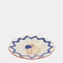 Everyday plates - HAND-PAINTED COMPORTA THE WATER CARRIER STONEWARE  SOUP PLATE - HOUSE OF CAPRICORN