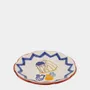Everyday plates - HAND-PAINTED COMPORTA THE WATER CARRIER STONEWARE DESSERT PLATE - HOUSE OF CAPRICORN