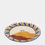 Everyday plates - HAND-PAINTED COMPORTA HOUSE STONEWARE DINNER PLATE - HOUSE OF CAPRICORN