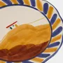 Everyday plates - HAND-PAINTED COMPORTA HOUSE STONEWARE DINNER PLATE - HOUSE OF CAPRICORN