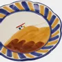 Everyday plates - HAND-PAINTED COMPORTA HOUSE STONEWARE DESSERT PLATE - HOUSE OF CAPRICORN