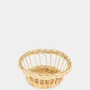 Plats et saladiers - HANDMADE VITÓRIA NATURAL WICKER SMALL BREAD BASKET - HOUSE OF CAPRICORN