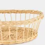 Plats et saladiers - HANDMADE VITÓRIA NATURAL WICKER LARGE BREAD BASKET - HOUSE OF CAPRICORN