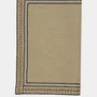 Glass - HAND-EMBROIDERED COMPORTA BEIGE LINEN WITH MULTICOLOR EMBROIDERY PLACE - HOUSE OF CAPRICORN