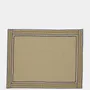 Glass - HAND-EMBROIDERED COMPORTA BEIGE LINEN WITH MULTICOLOR EMBROIDERY PLACE - HOUSE OF CAPRICORN
