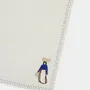 Linge de table textile - HAND-EMBROIDERED COMPORTA THE HARVESTER WHITE LINEN WITH MULTICOLOR EM - HOUSE OF CAPRICORN