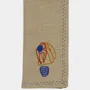 Table linen - HAND-EMBROIDERED COMPORTA THE FARMER BEIGE LINEN WITH MULTICOLOR EMBRO - HOUSE OF CAPRICORN