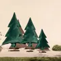 Objets de décoration - Sapin lumineux VERT - ROSE VELOURS