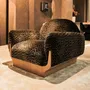 Sofas for hospitalities & contracts - COPACABANA Armchair upholstered COM Option - Natural Oak Base - DUISTT