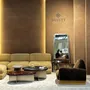 Sofas for hospitalities & contracts - COPACABANA Armchair upholstered COM Option - Natural Oak Base - DUISTT