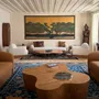 Lounge chairs for hospitalities & contracts - COPACABANA Sofa Armchair, upholstered, COM option, Darkened Oak Base - DUISTT
