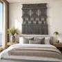 Tapestries - Suspended Macrame Wall Hanging Fondation Silver - NŒULUXE