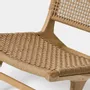 Fauteuils - Fauteuil Relax Loom en teck massif et corde - DESIGN TRIP
